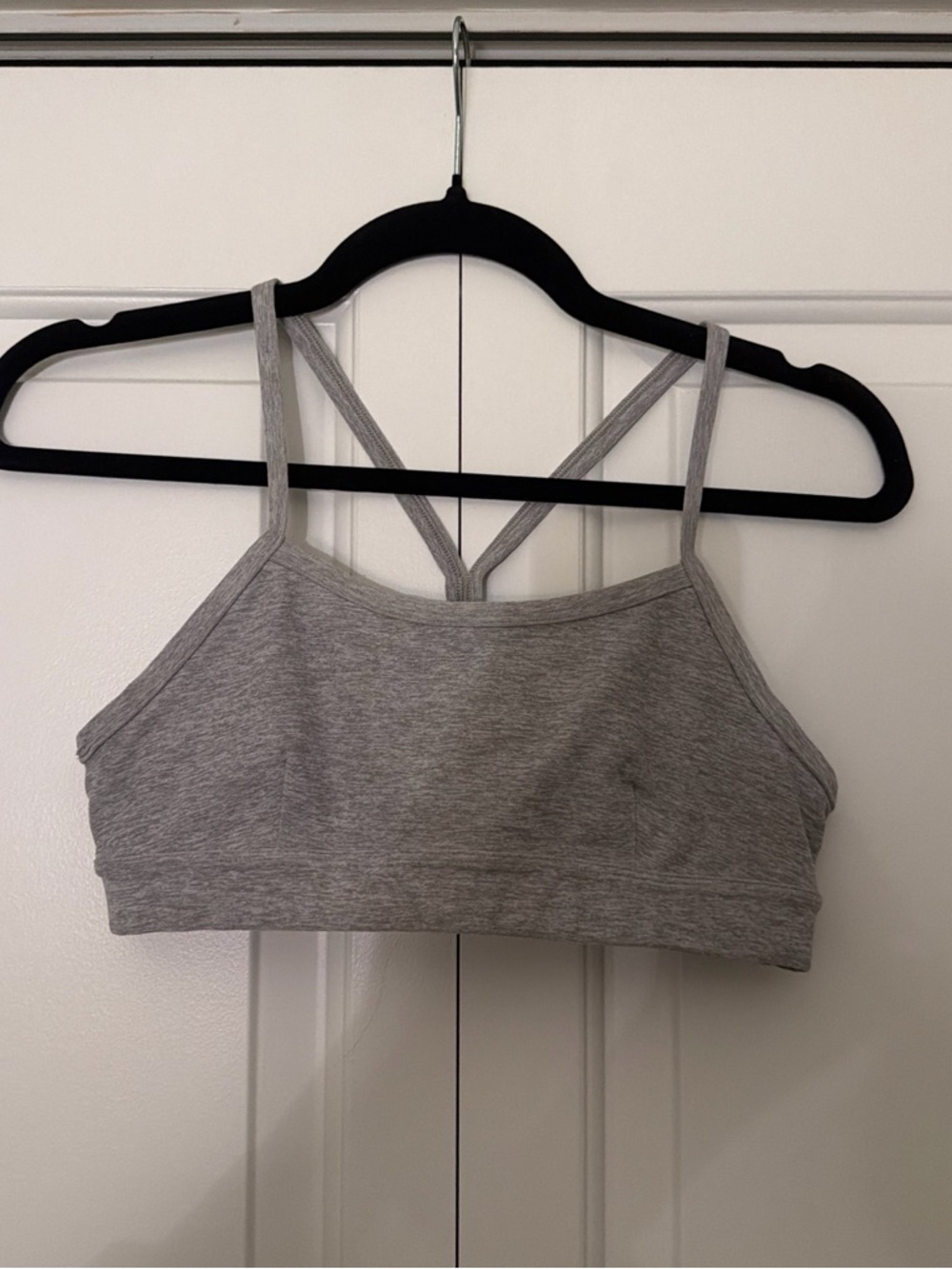 Gray Alo Sports Bra